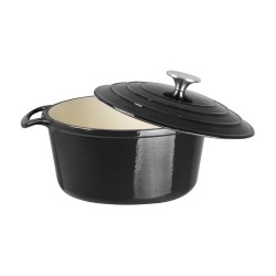 Cazuela de hierro Vogue negra gh301