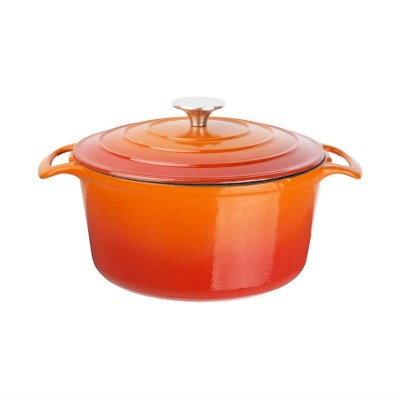 Cazuela de hierro Vogue naranja gh303