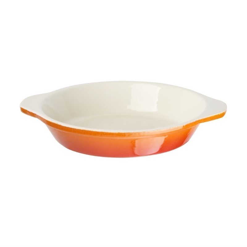 Fuente de hierro redonda para gratinar Vogue gh316