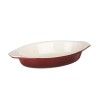 Fuente de hierro ovalada para gratinar Vogue gh317