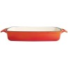 Fuente de hierro rectangular Vogue naranja gh322