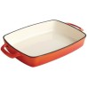 Fuente de hierro rectangular Vogue naranja gh322