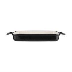 Fuente de hierro rectangular Vogue negra gh324