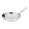 Wok acero templado 356mm Vogue k299