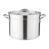 Cacerola alta aluminio 7.6L Vogue s348