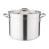 Cacerola alta aluminio 11.4L Vogue s349