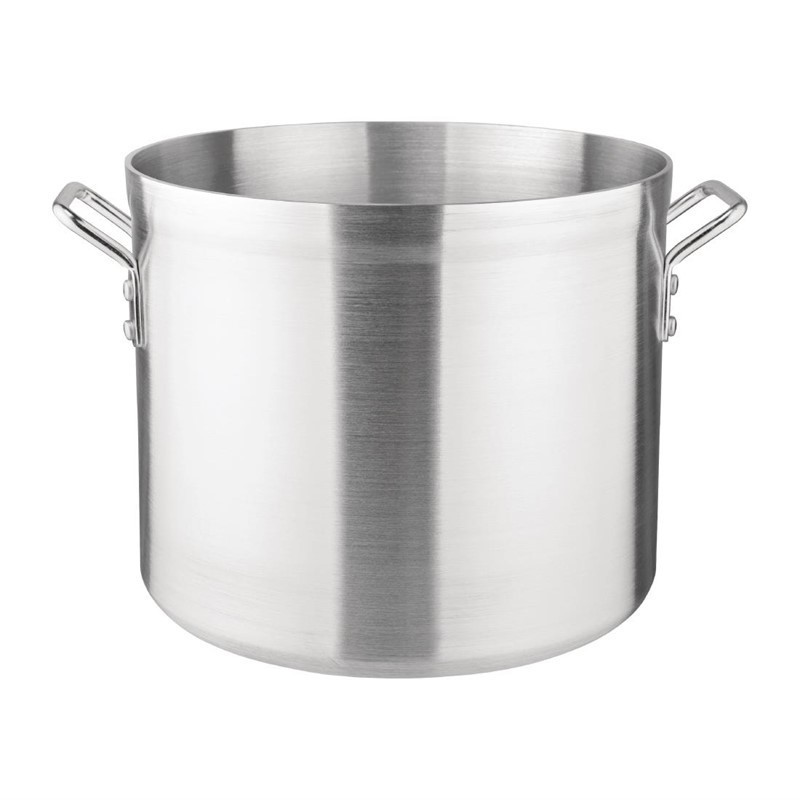 Cacerola alta aluminio 22.7L Vogue s351