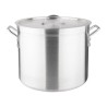 Cacerola alta aluminio 22.7L Vogue s351