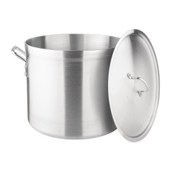 Cacerola alta aluminio 22.7L Vogue s351