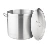 Cacerola alta aluminio 22.7L Vogue s351