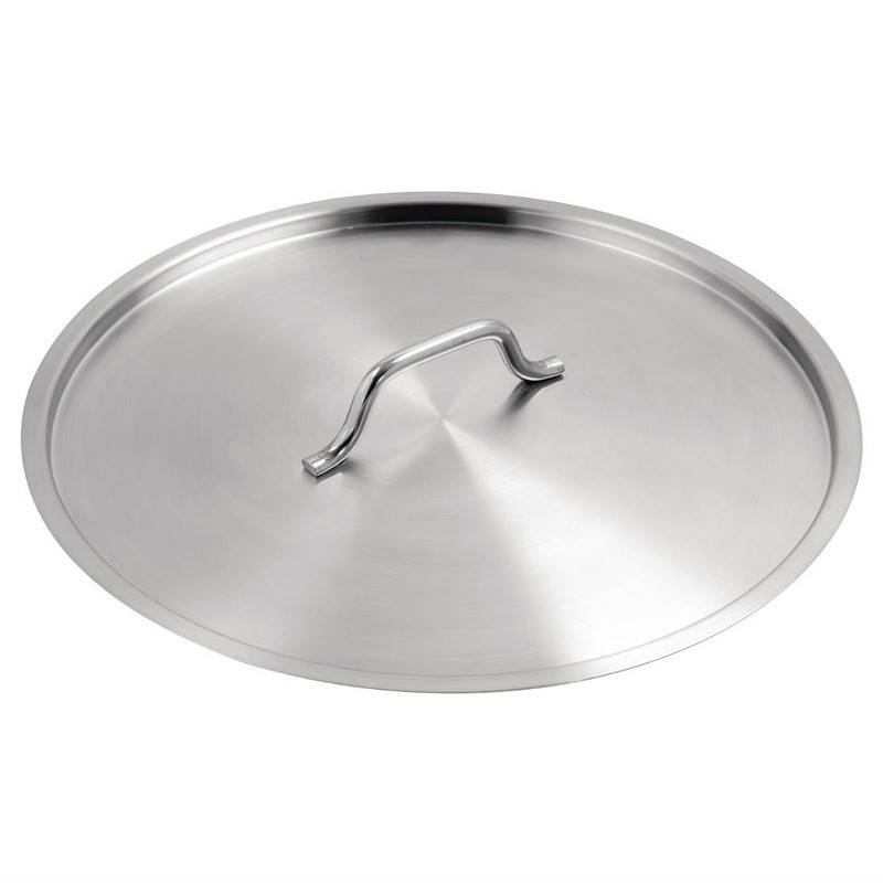 Tapa de acero inoxidable 400mm Vogue t148