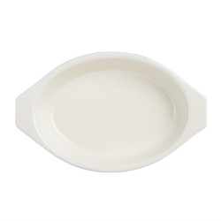 Molde ovalado gratinar negra 650ml Vogue u563