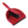 Juego de recogedor y escoba blando Rojo cc931