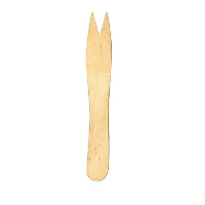 Tenedor de madera 95mm. 1000 ud. cd901