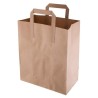 Bolsas de papel reciclado marron Medianas. 250 ud. cf591