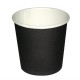 Vasos cafe negros 114ml Olympia. 1000 ud. gf018