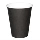 Vasos bebidas calientes negros 227ml x50 Olympia. 50 ud. gf041
