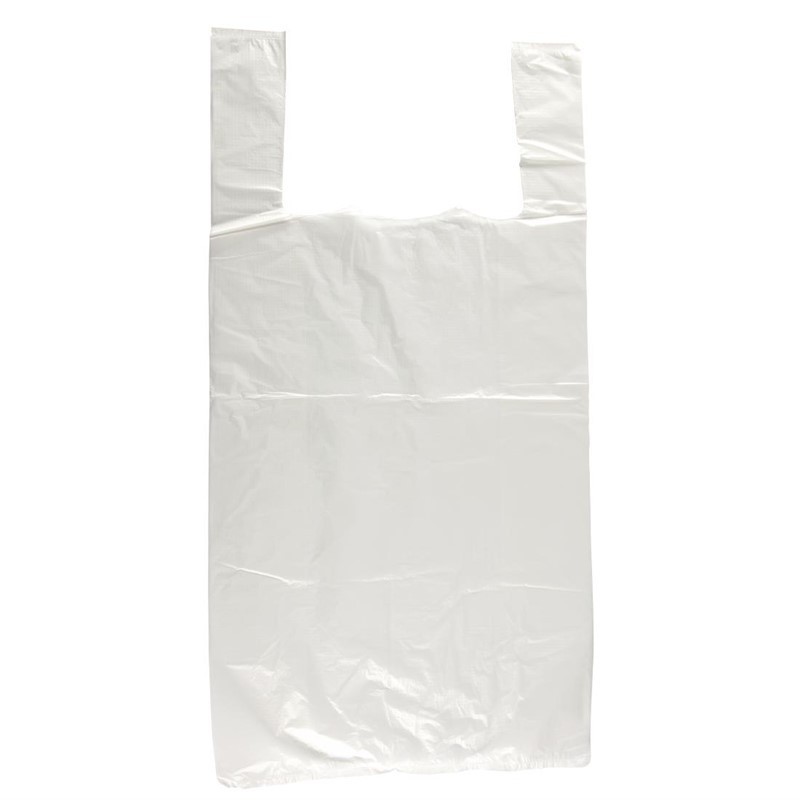 Bolsas de plástico blancas