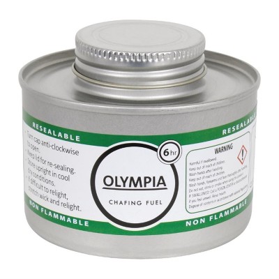 Combustible liquido para chafing 6 horas Olympia. 12 ud. cb735