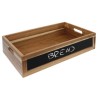 Caja presentacion Olympia lateral pizarra GN 1/1 cl190