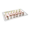 Bandeja Olympia acero inoxidable GN 1/1 530x320mm cn599