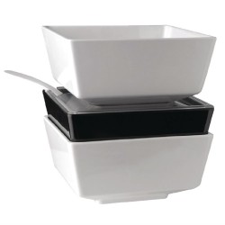 Bol Float cuadrado blanco 190 x 190mm APS gf096