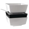 Bol Float cuadrado blanco 190 x 190mm APS gf096