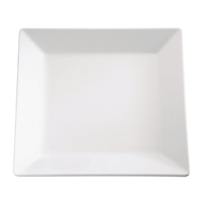 Bandeja Pure cuadrada de melamina 370 x 370mm APS gf173