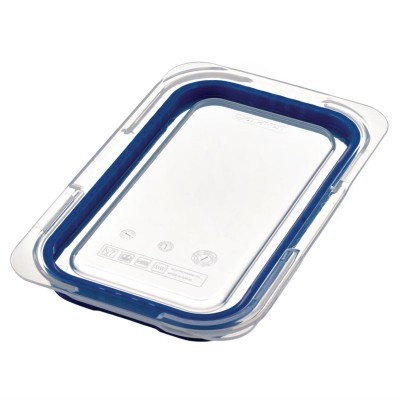 Tapa contenedor hermetico Araven ABS azul GN 1/4 gp577