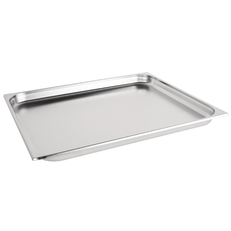 Recipiente Gastronorm acero inoxidable tamaño completo doble 40mm Vogue