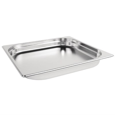 Recipiente Gastronorm acero inoxidable tamaño dos tercios 40mm Vogue k810