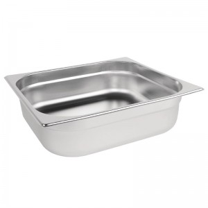 Recipiente Gastronorm acero inoxidable tamaño dos tercios 100mm Vogue k812