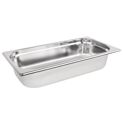 Recipiente Gastronorm acero inoxidable tamaño un tercio 65mm Vogue k929