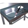 FREGADERO SOLDADO A MESA DE Ã¸260X130 MM.