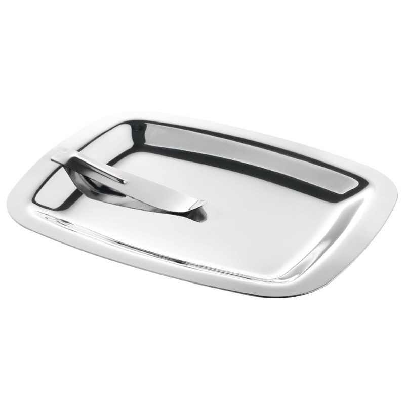 Bandeja para cambio Olympia acero inoxidable con clip 150x120mm cm759