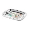 Bandeja para cambio Olympia acero inoxidable con clip 150x120mm cm759