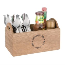 Caja de madera para utensilios Olympia 230x145x135(Al)mm cn517