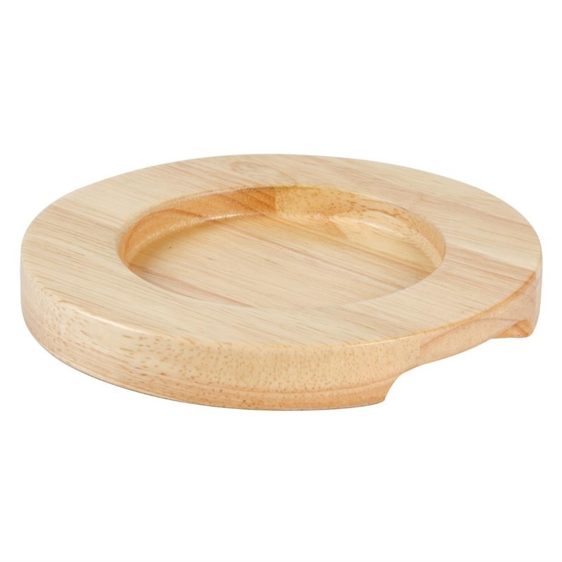 Bandeja servicio. Base madera Olympia para asadora gj552