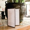 Soporte de menu Crystal 4 paginas Securit. 3 ud. cb842