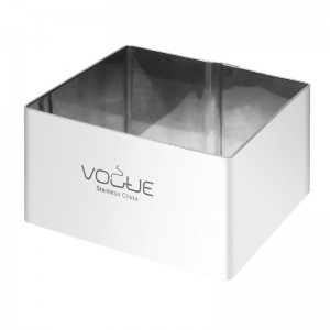 Moldes para mousse cuadrados 60 x 60 x 35mm Vogue cf164