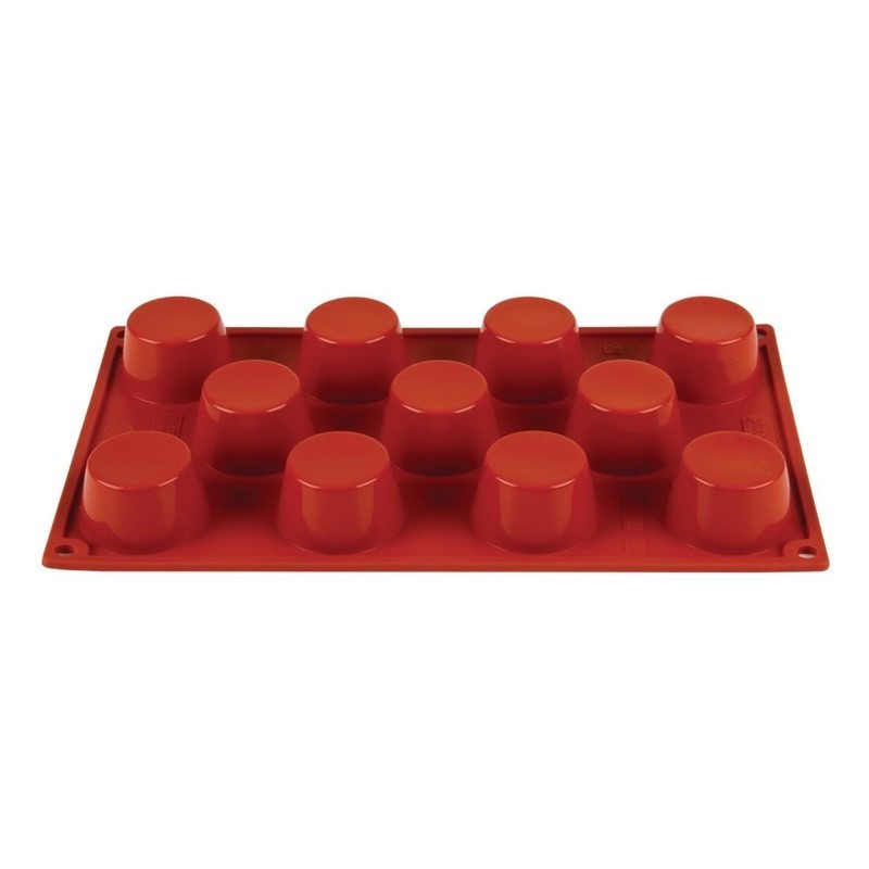 Minimolde de silicona x11 mini muffins Pavoni n934