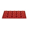 Molde de tartaleta de silicona x15 Pavoni n935