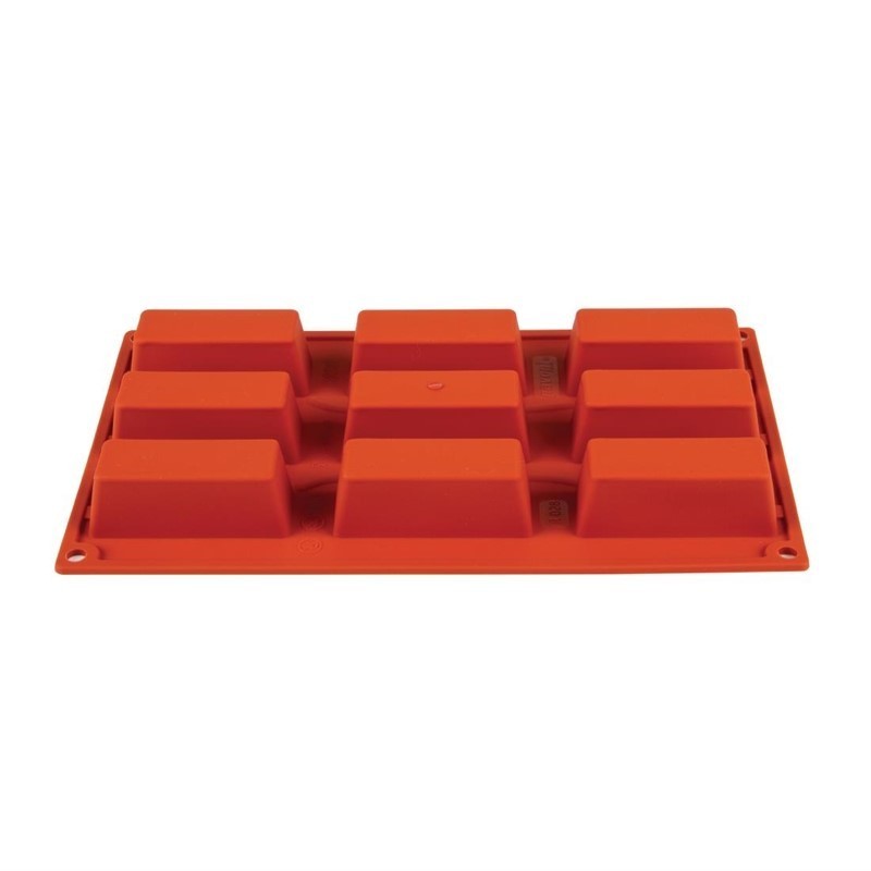 Molde de pastel de silicona x9 Pavoni n941