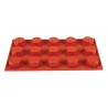 Molde petit four de silicona x15 Pavoni n945