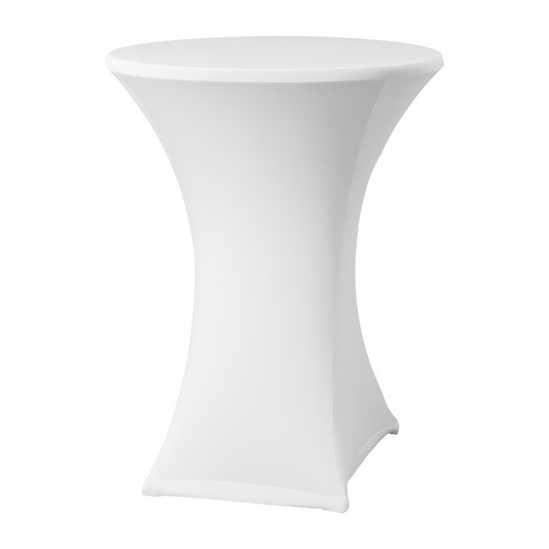 Funda extensible para mesa Samba D2 blanca dk577