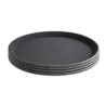 Bandeja antideslizante redonda 406mm Kristallon c558