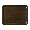 Bandeja servicio Roltex Casino melamina antideslizante 430x330mm wenge cr810