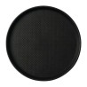 Bandeja Roltex Blackline redonda 310()mm antideslizante negra da770