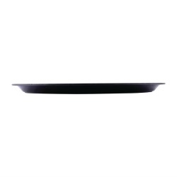 Bandeja Roltex Blackline redonda 310()mm antideslizante negra da770