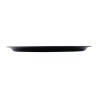 Bandeja Roltex Blackline redonda 310()mm antideslizante negra da770